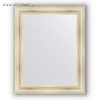 Зеркало в багетной раме - травленое серебро 99 мм, 82 х 102 см, Evoform