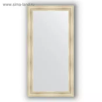 Зеркало в багетной раме - травленое серебро 99 мм, 82 х 162 см, Evoform