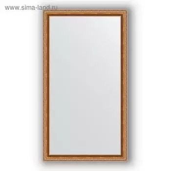 Зеркало в багетной раме - версаль бронза 64 мм, 75 х 135 см, Evoform