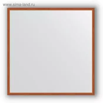 Зеркало в багетной раме - вишня 22 мм, 68 х 68 см, Evoform