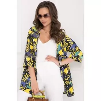 Жакет «Бартина деним елоу», размер 54