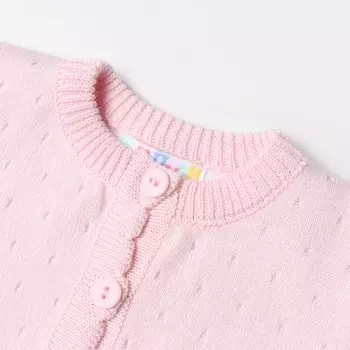 Жакет детский, цвет розовый, рост 68-74 (размер 22)