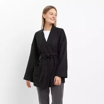 Жакет женский, цвет чёрный, размер 44