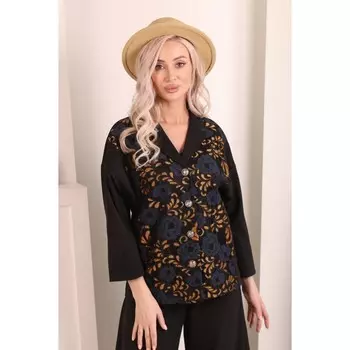 Жакет женский, размер 44, цвет чёрный