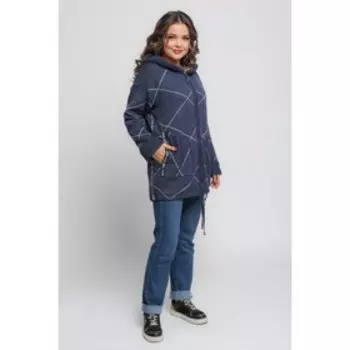 Жакет женский, размер 46, цвет синий