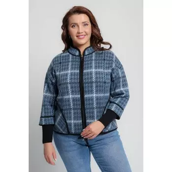 Жакет женский, размер 54, цвет джинс