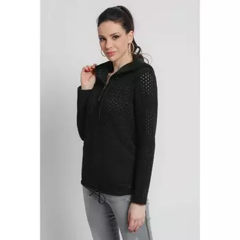 Жакет женский, размер 56, цвет черный