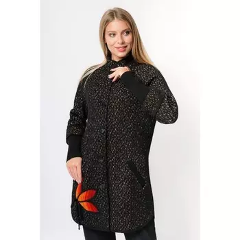 Жакет женский, размер 58, цвет черный