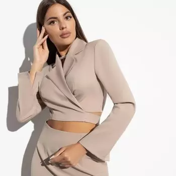 Жакет женский «Стильная сенсация», размер 48