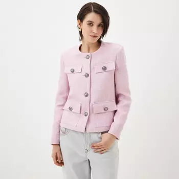 Жакет женский твидовый MIST р.48, розовый