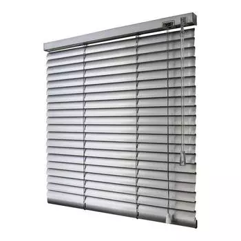 Жалюзи горизонтальные 40 х 160 см, цвет серебряный