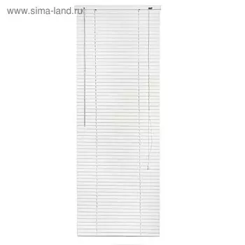 Жалюзи, пластик 60160 см, цвет белый