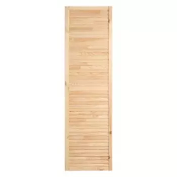 Жалюзийная дверь для бани и сауны, 180.549.4 см, хвоя, «Добропаровъ»