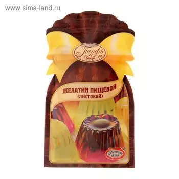 Желатин листовой, 12 г