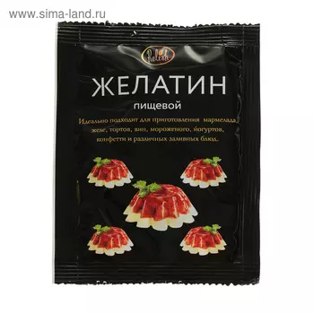 Желатин пищевой Relish, 10 г