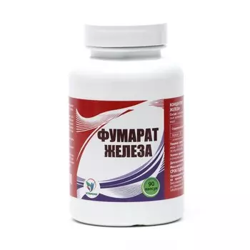 Железа фумарат Vitamuno, витамины для мужчин и женщин, 90 капсул