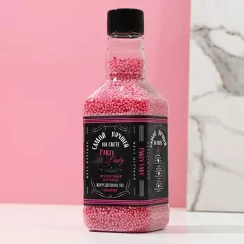 Жемчуг для ванны Party Lady, 190 г, аромат нежного пиона, Чистое счастье