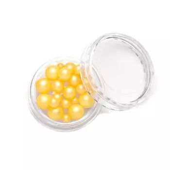 Жемчуг Pole Mix, №08 жёлтый