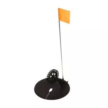 Жерлица оснащенная Yaman d=210 мм, угловая пластиковая стойка