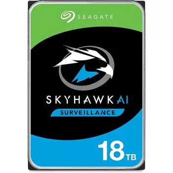 Жесткий диск Seagate SATA-III 18TB ST18000VE002 Surveillance SkyHawkAI (7200rpm) 256Mb 3.5" 102933