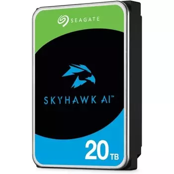 Жесткий диск Seagate SATA-III 20TB ST20000VE002 Surveillance SkyHawkAI (7200rpm) 256Mb 3.5" 102933