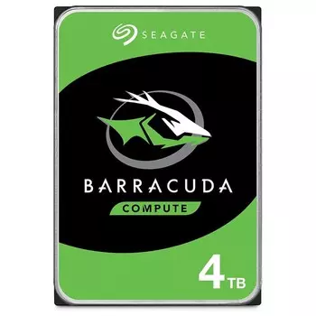 Жесткий диск Seagate SATA-III, 4Tb, ST4000DM004 Barracuda, 5400rpm, 256Mb, 3.5"