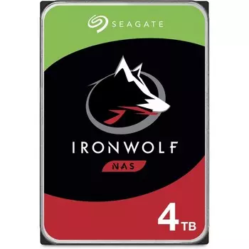 Жесткий диск Seagate SATA-III 4TB ST4000VN006 NAS Ironwolf (5400rpm) 256Mb 3.5"