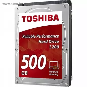 Жесткий диск Toshiba L200 500Gb (HDWJ105UZSVA) SATA-III