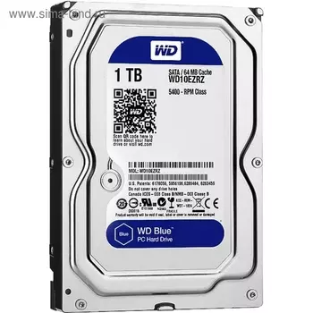 Жесткий диск WD Blue 1Tb (WD10EZRZ) SATA-III