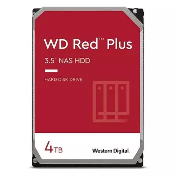 Жесткий диск WD SATA-III 4TB WD40EFPX NAS Red Plus (5400rpm) 256Mb 3.5"