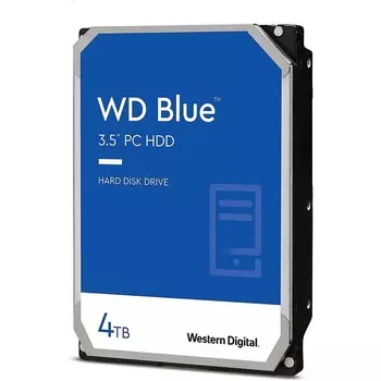 Жесткий диск WD SATA-III 4TB WD40EZAX Desktop Blue (5400rpm) 256Mb 3.5"