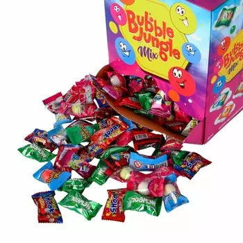 Жевательная резинка "BUBBLE JUNGLE MIX", 3.5 г
