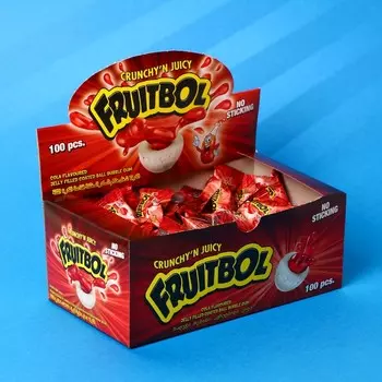 Жевательная резинка FRUITTBOL JELLY кола, 3,5 г