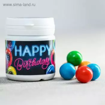 Жевательная резинка Happy Birthday, 40 г.