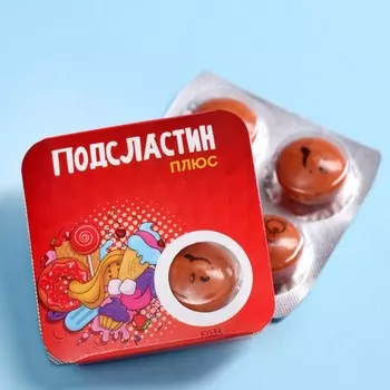 Жевательная резинка "Подсластин" кола, 14г.
