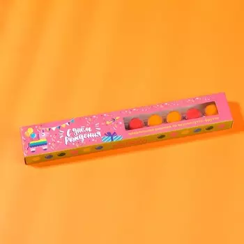 Жевательная резинка "С днем рождения", 20г.