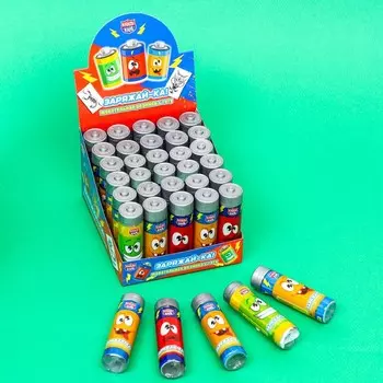 Жевательная резинка "Заряжай-ка!" с татуировкой, 4 г