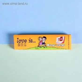 Жевательные конфеты Love is «Манго-апельсин», 25 г
