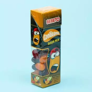 Жевательный мармелад BEBETO COOL BEANS SOUR MIX, 30 г
