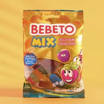 Жевательный мармелад BEBETO MIX, 70 г