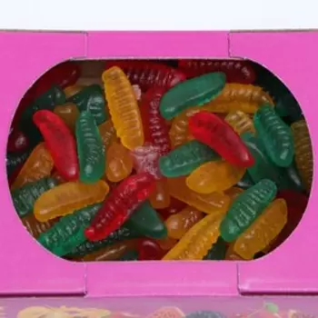 Жевательный желейный мармелад «Марми», мини черви, 500 г