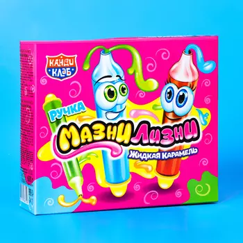 Жидкая карамель «РУЧКА МАЗНИ ЛИЗНИ», ассорти, 20 г