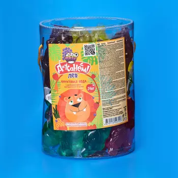 Жидкая конфета "Джусанём! Лев", 80 мл