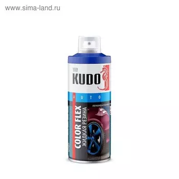 Жидкая резина KUDO, 520 мл, прозрачный, аэрозоль