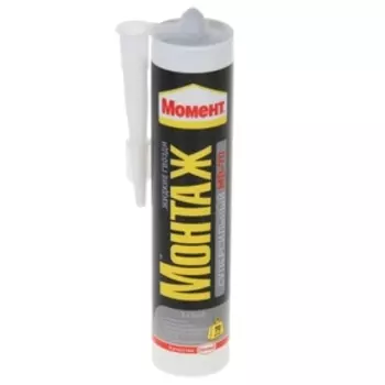 Жидкие гвозди «Момент» Монтаж, суперсильный МВ-70, цвет белый, 400 г