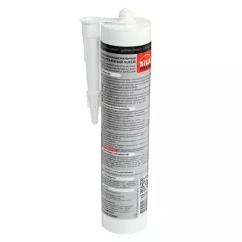 Жидкие гвозди SILA TITANA, экспресс, прозрачные, картридж, 260 мл