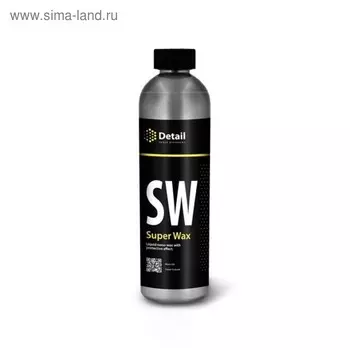 Жидкий воск "Detail Super Wax", для авто, 500 мл