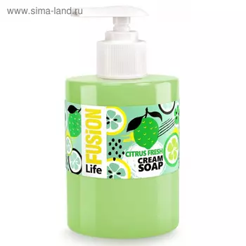 Жидкое крем-мыло Life Fusion «Цитрусовый фреш», 300 мл