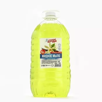 Жидкое мыло для рук РУССКАЯ ВЫГОДА, 5 л, аромат ванильного дерева