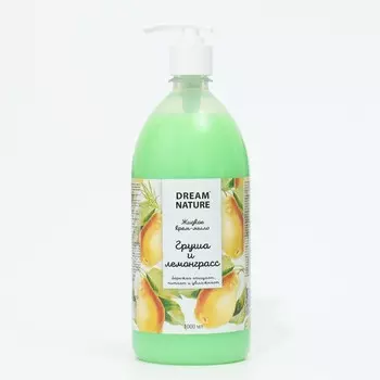 Жидкое мыло Dream Nature "Груша и лемонграсс", 1 л
